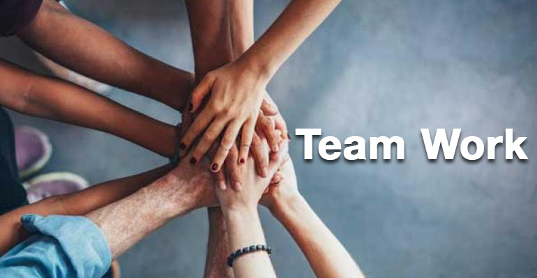 Teamwork!