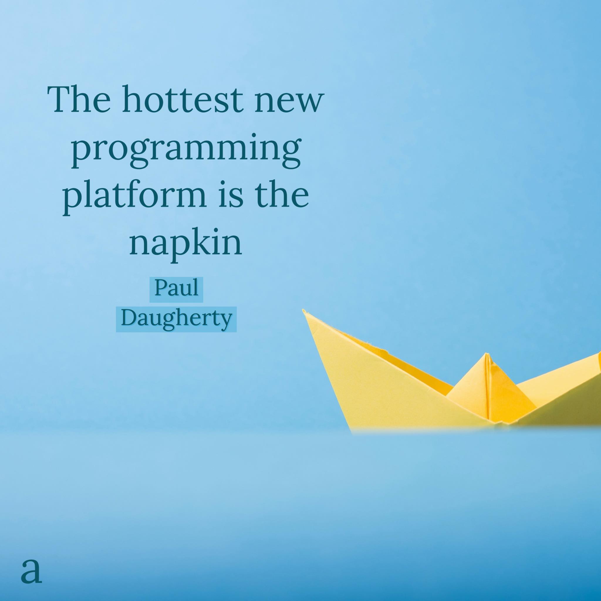 Paper Napkin – The Hottest Programming Platform